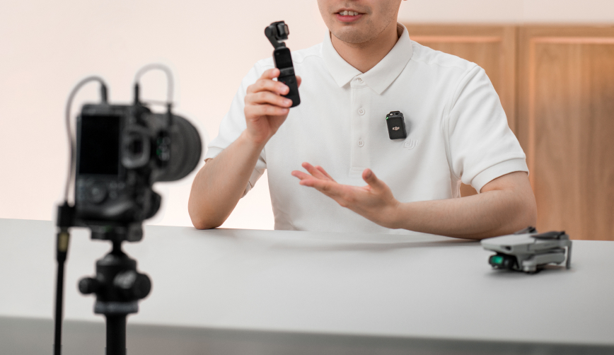 Zestaw bezprzewodowy audio DJI Mic Basic (1 TX + 1 RX)